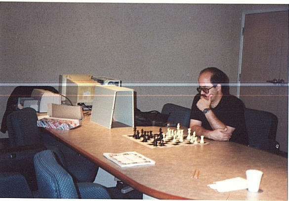 Jose playing chess